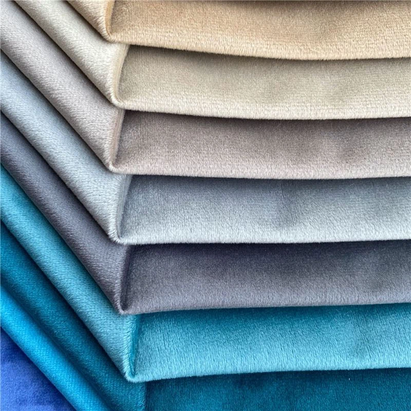 Soild holland velvet sofa fabric