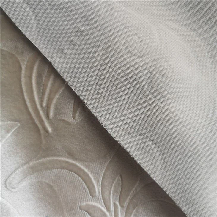 Embossed Velvet Upholstery Fabric