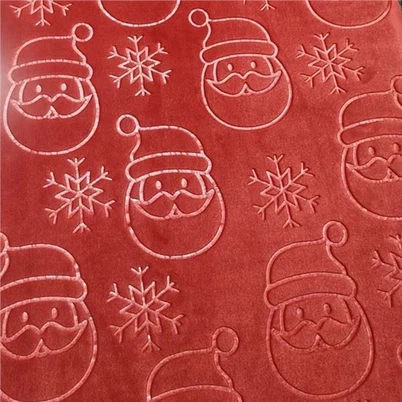 Kalėdų flanelės audinys